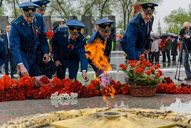 В Оренбурге почтили память погибших воинов